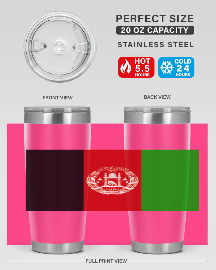 Afghanistan 197#- world flags- Tumbler