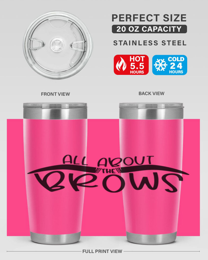 All About The Brows Style 147#- make up- Tumbler