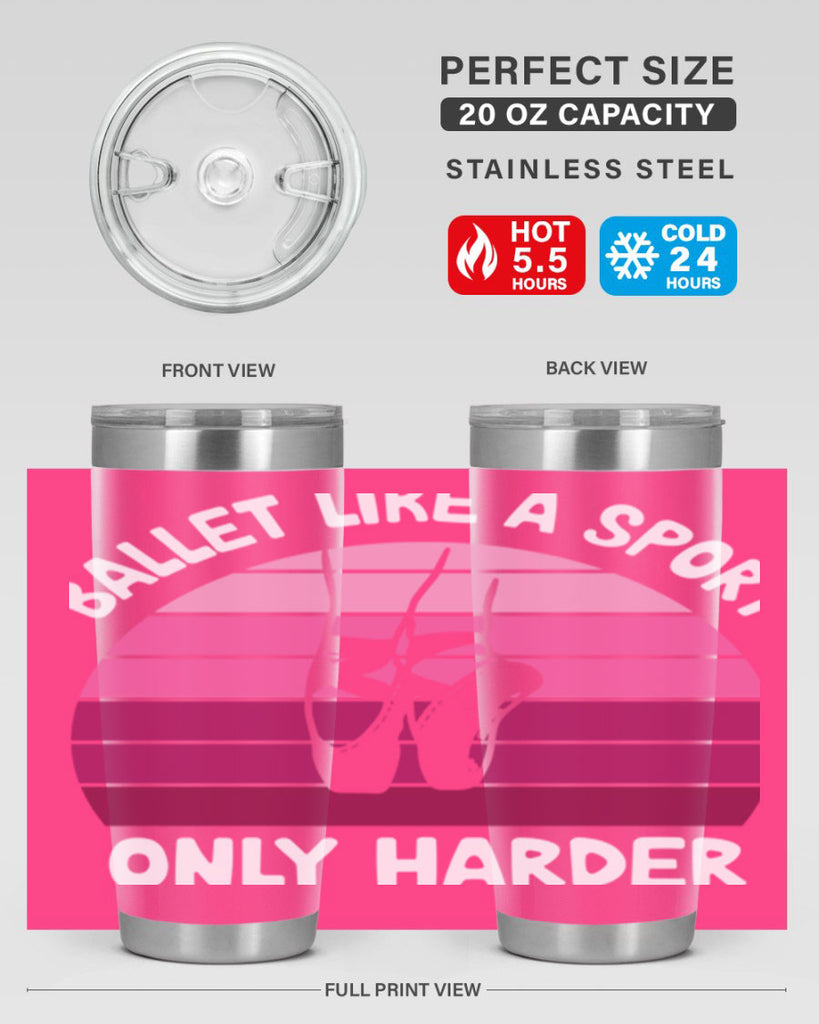 Ballet Like A Sport Only Ballet 16#- ballet- Tumbler