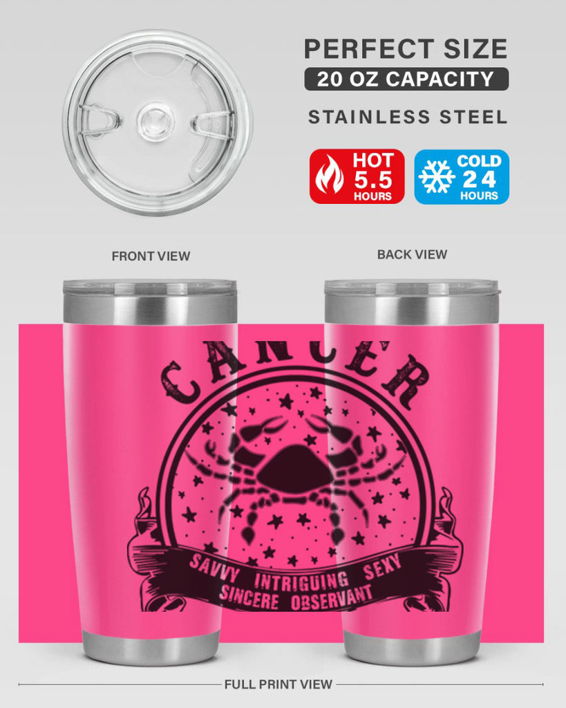 Cancer 13#- zodiac- Tumbler
