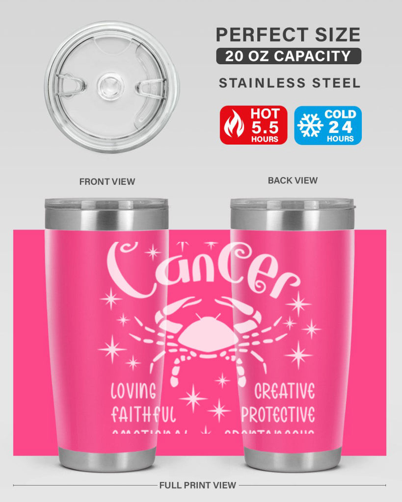 Cancer 150#- zodiac- Tumbler
