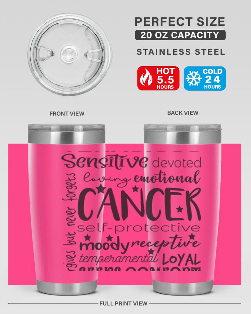 Cancer 565#- zodiac- Tumbler