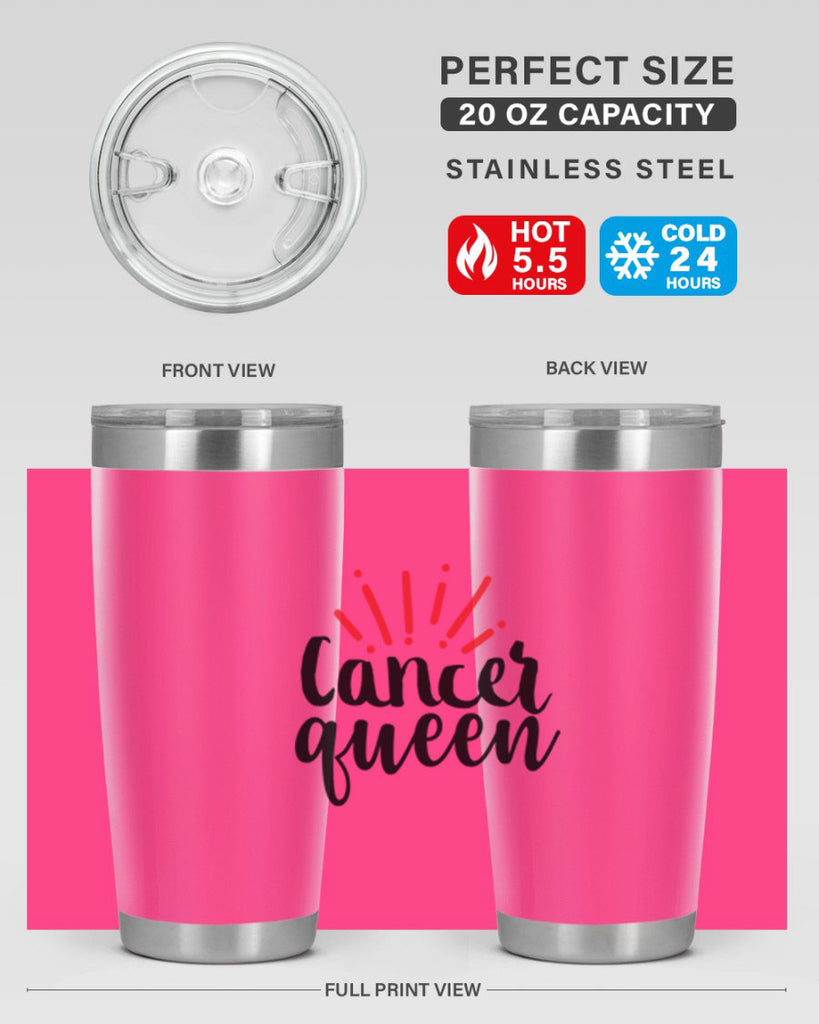 Cancer queen 149#- zodiac- Tumbler