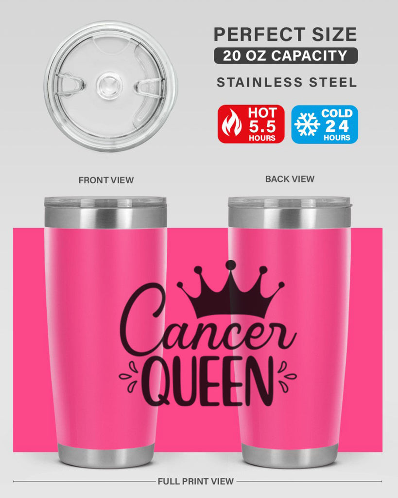 Cancer queen 161#- zodiac- Tumbler