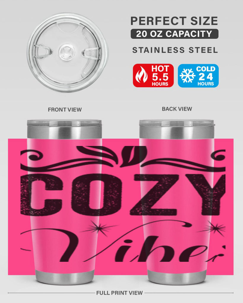 Cozy Vibes 77#- winter- Tumbler