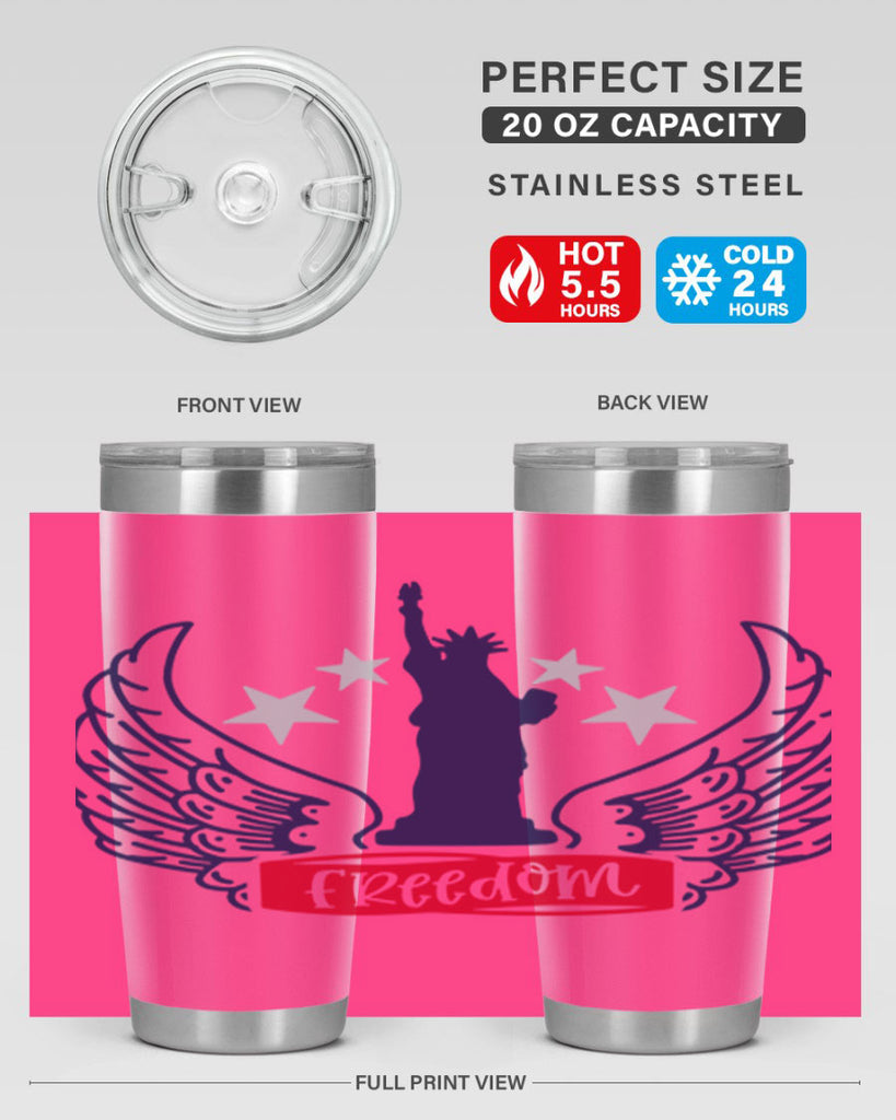 Freedom Style 150#- Fourt Of July- Tumbler