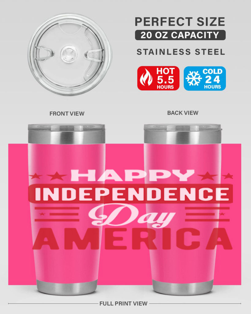 Happy independece day America Style 103#- Fourt Of July- Tumbler