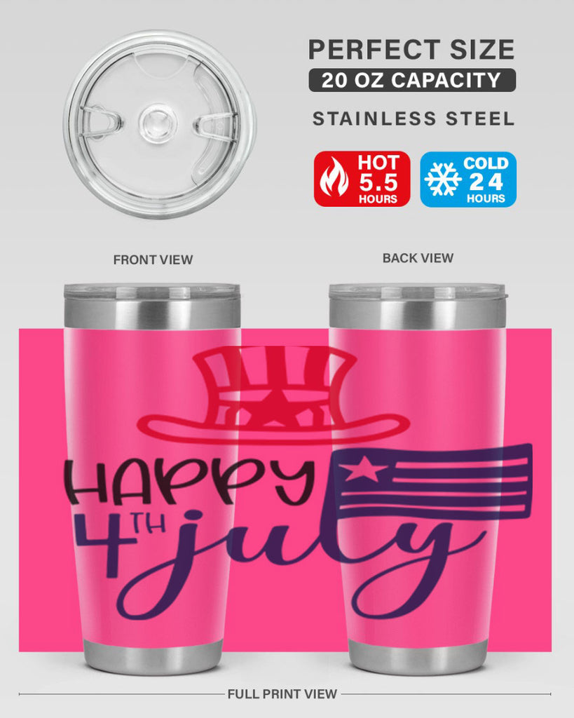 Happy th July Style 152#- Fourt Of July- Tumbler