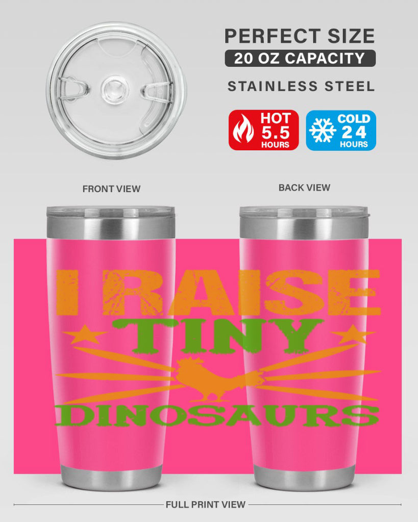 I raise tiny dinosaurs 52#- farming and gardening- Tumbler