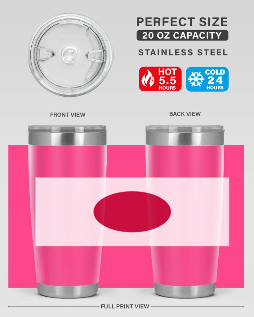 Japan 113#- world flags- Tumbler