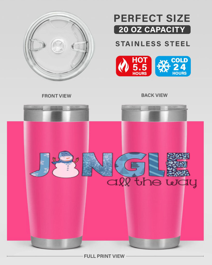 Jingle all the way 279#- winter- Tumbler