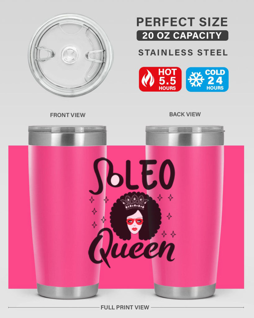 Leo queen 294#- zodiac- Tumbler
