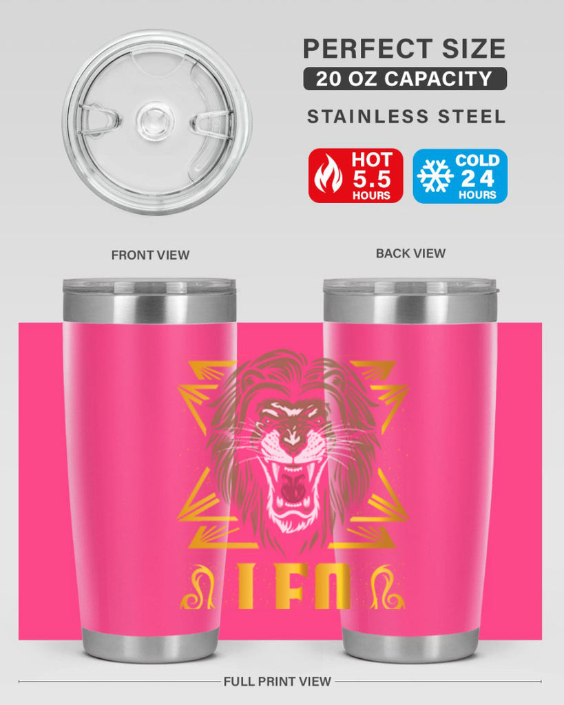 LeoSign 295#- zodiac- Tumbler