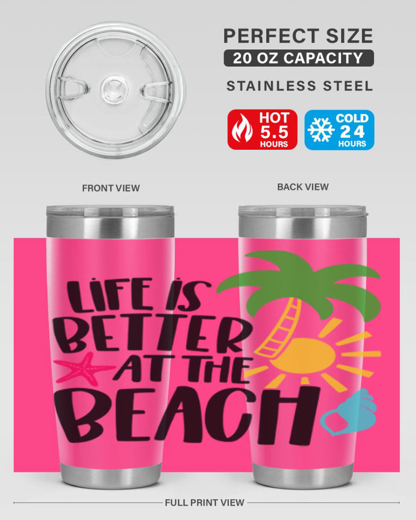 Life Is Better At The Beach Style 34#- summer- Tumbler