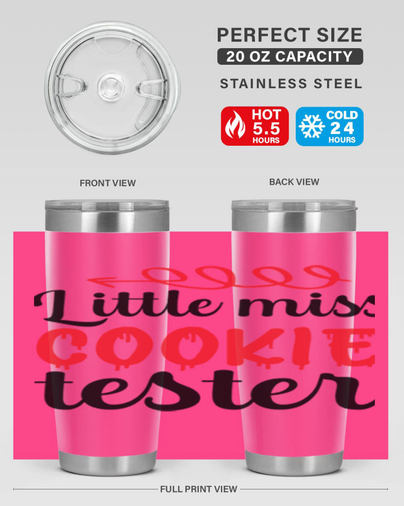 Little miss cookie tester 305#- winter- Tumbler