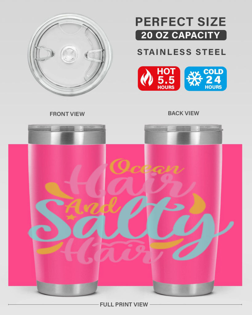 OCEAN HAIR SALTY HAIR Style 60#- summer- Tumbler