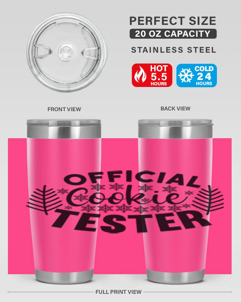 Official Cookie Tester 330#- winter- Tumbler