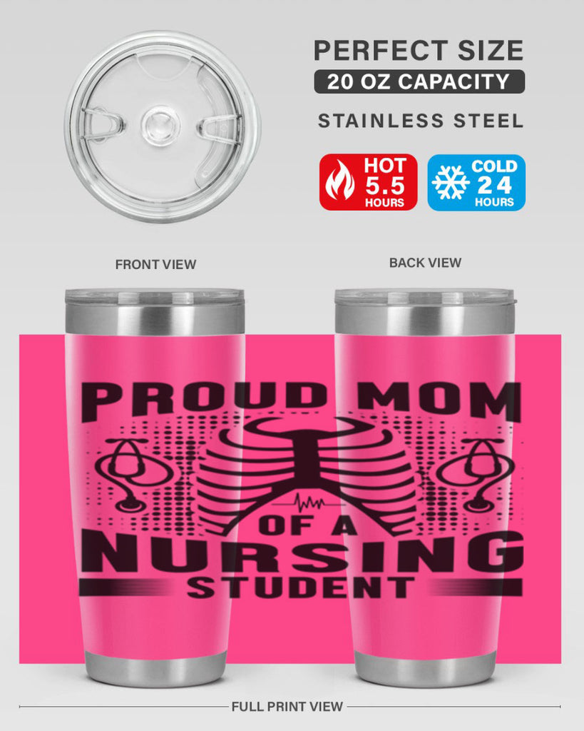 Proud mom Style 255#- nurse- tumbler