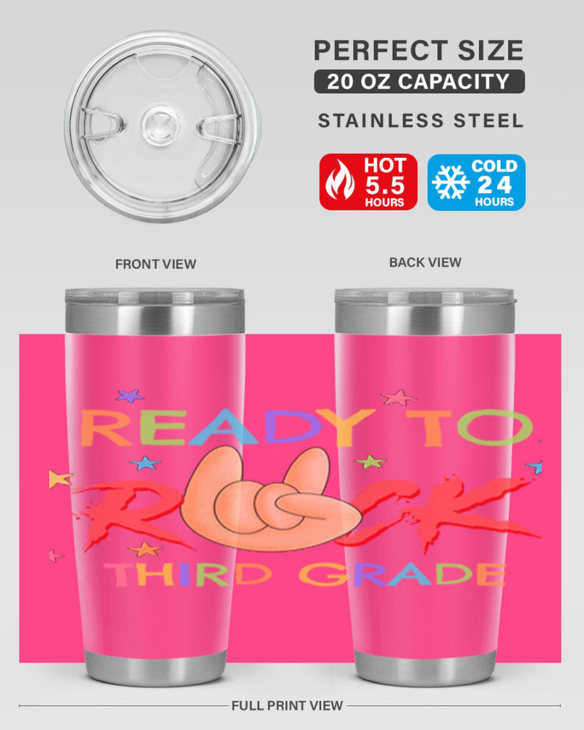 Ready to Rock 3rd Grade 21#- 3rd grade- Tumbler