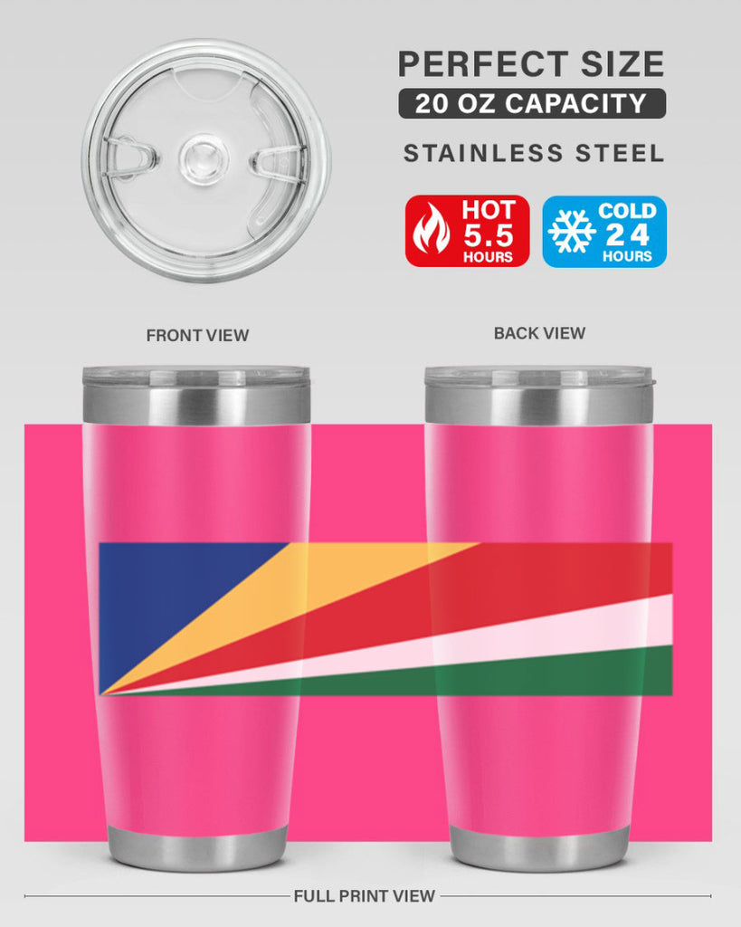 Seychelles 43#- world flags- Tumbler