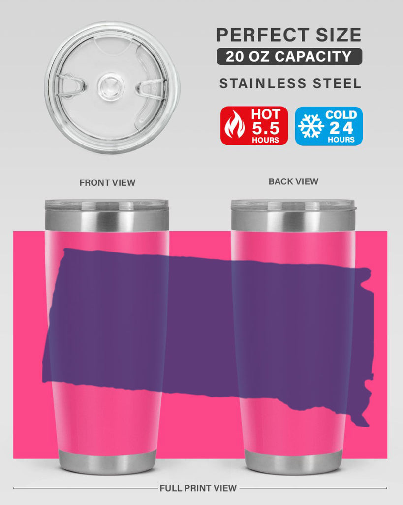 South Dakota 10#- stateflags- Tumbler