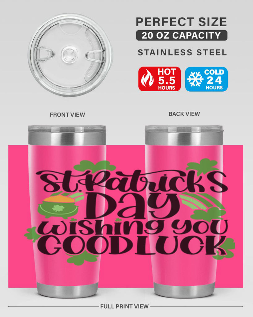 St Patricks Day Wishing You Good Luck Style 27#- St Patricks Day- Tumbler