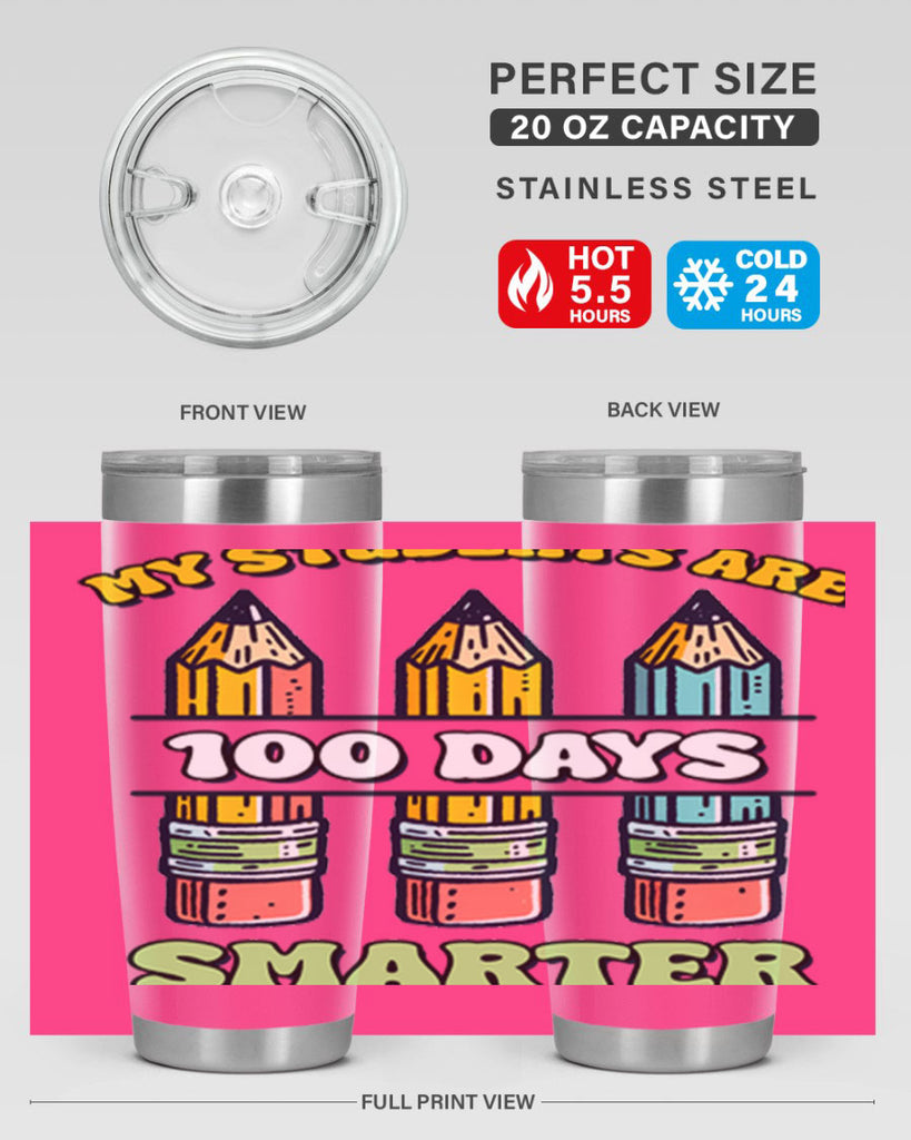 Teacher My Students Are 100 57#- 100 days of school- Tumbler