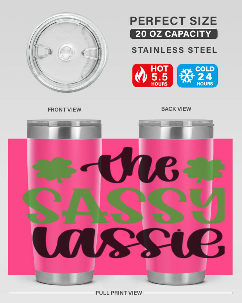 The Sassy Iassie Style 26#- St Patricks Day- Tumbler
