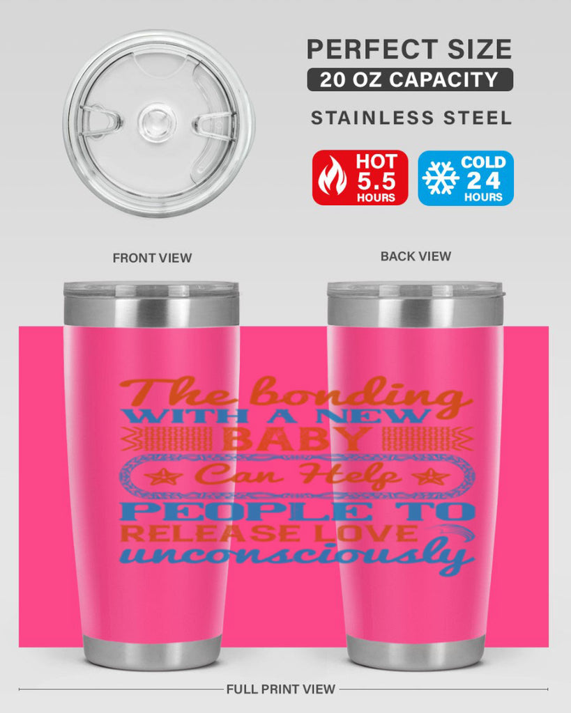 The bonding with a new baby can help people to release love unconsciously Style 7#- baby- tumbler