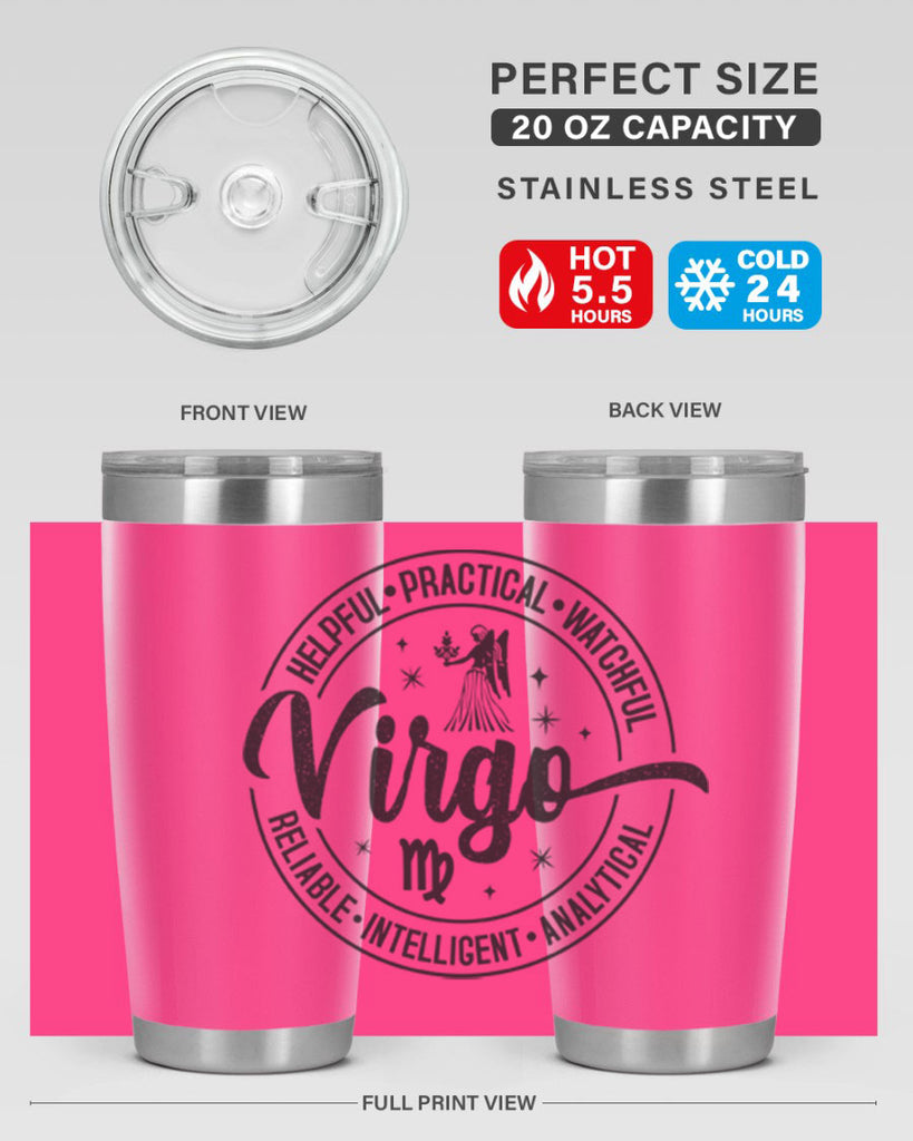 Virgo 535#- zodiac- Tumbler