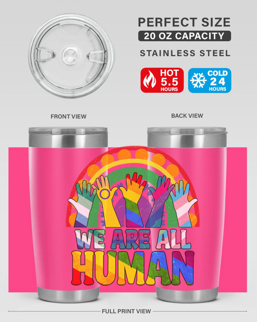 We Are All Human Pride Ally Rainbow Lgbt 25#- lgbt- Tumbler