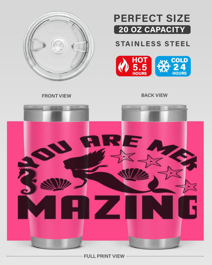 You are mer mazing 685#- mermaid- Tumbler