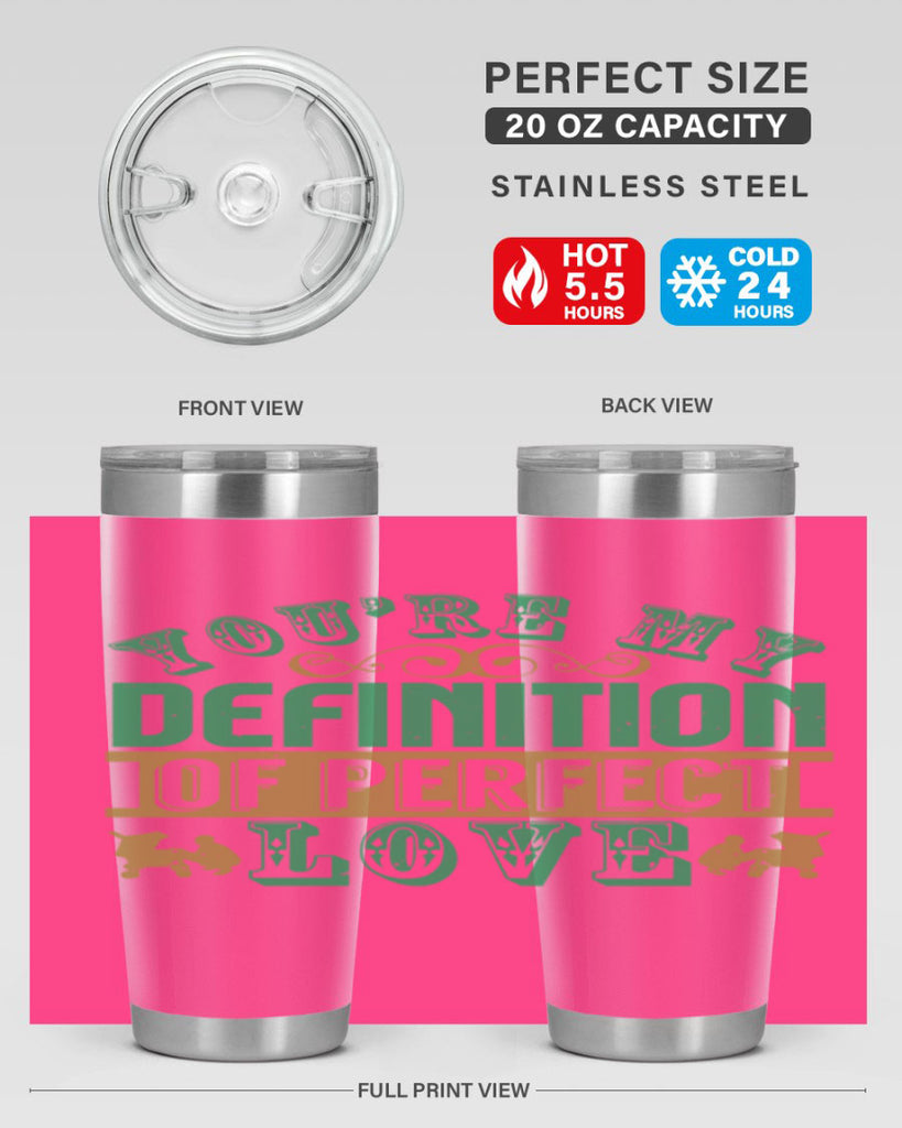 You are my definition of perfect love Style 161#- baby- tumbler