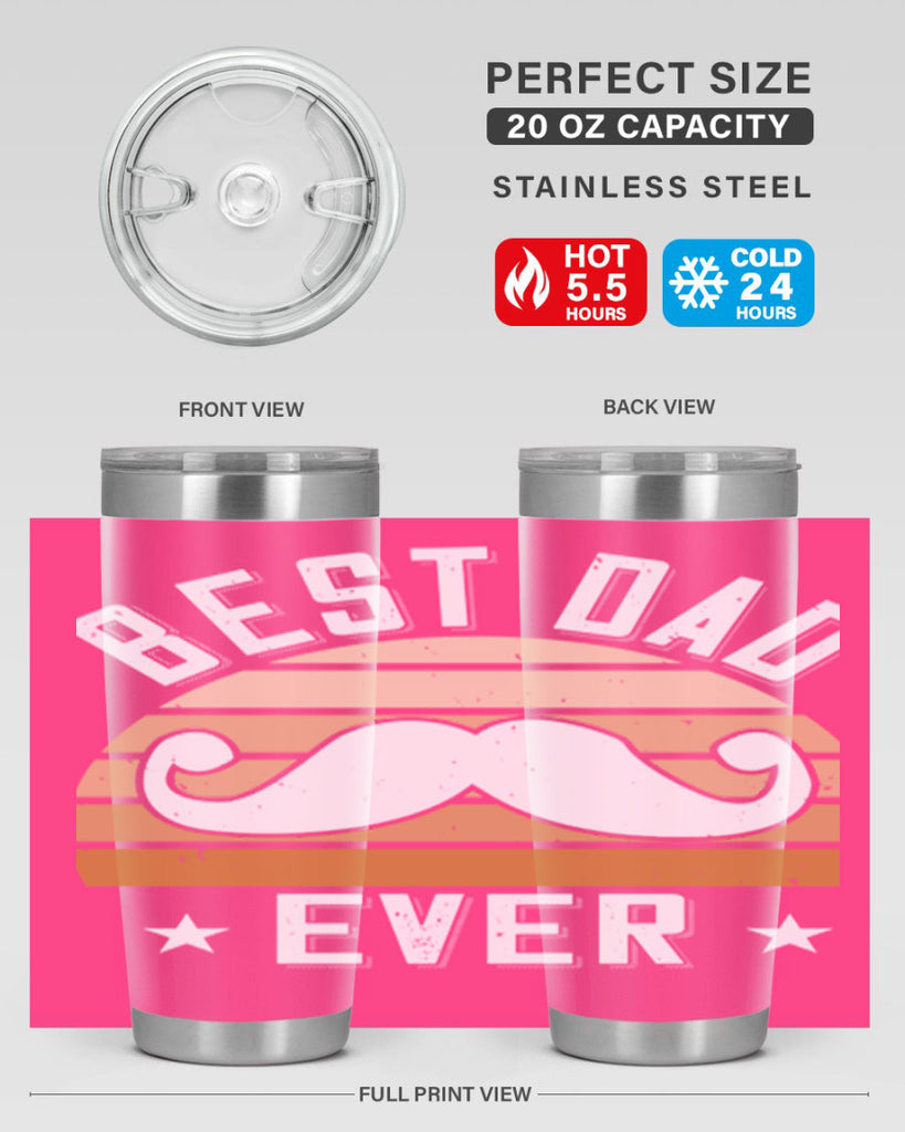 best dad ever 124#- fathers day- Tumbler