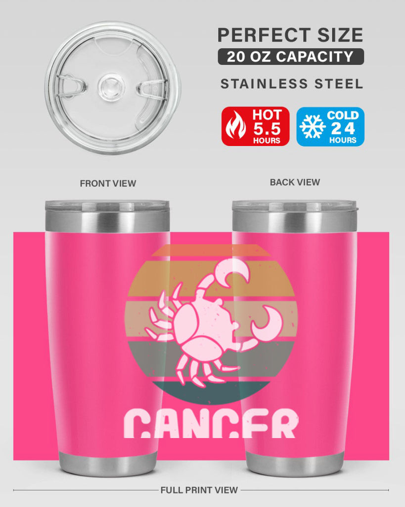 cancer 165#- zodiac- Tumbler
