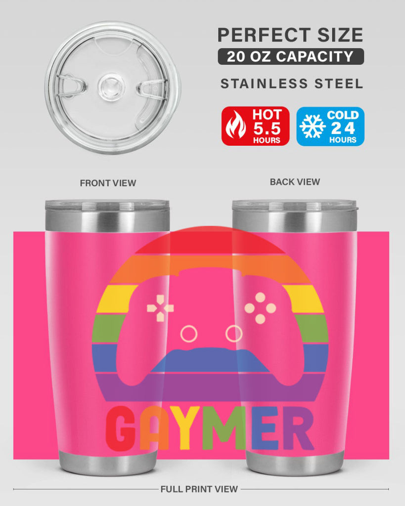 gaymer lgbt gamer rainbow flag lgbt 135#- lgbt- Tumbler