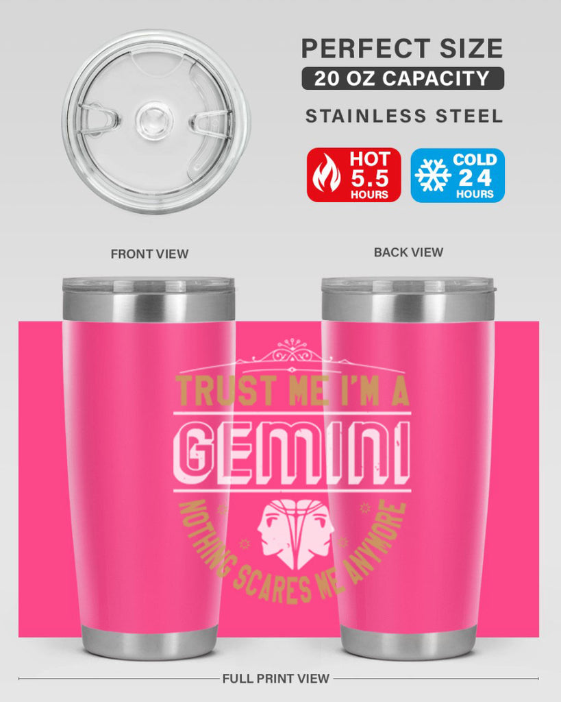 gemini 245#- zodiac- Tumbler