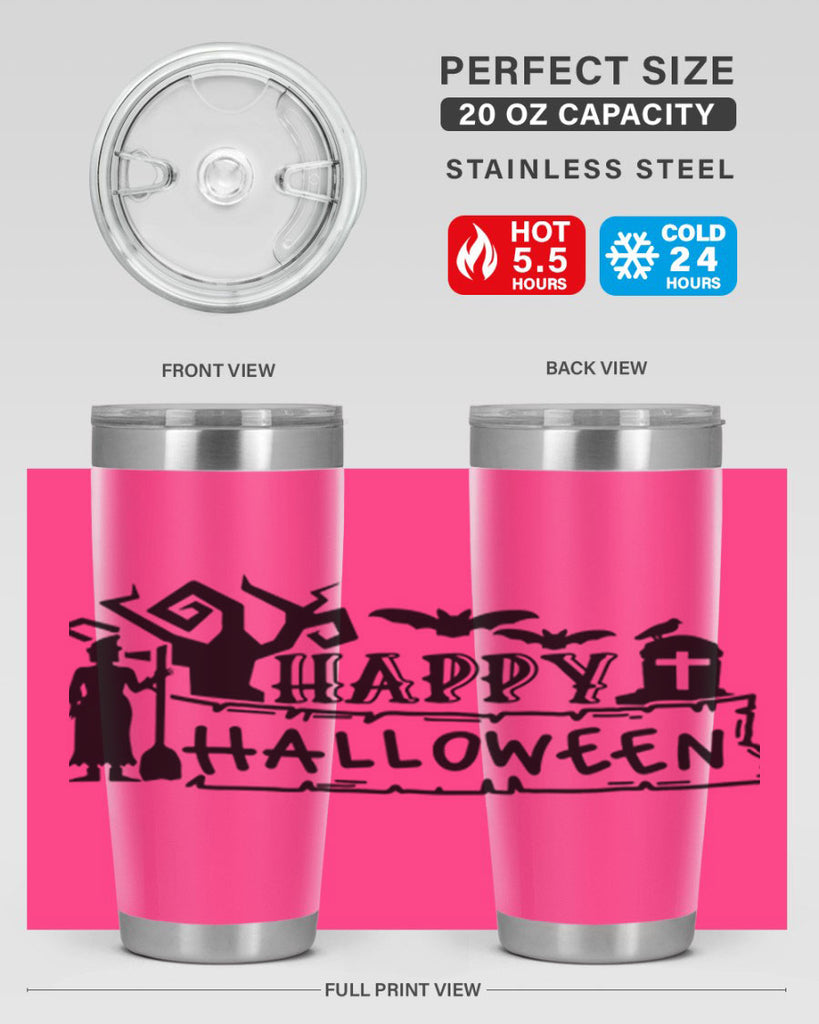 happy halloween 69#- halloween- Tumbler
