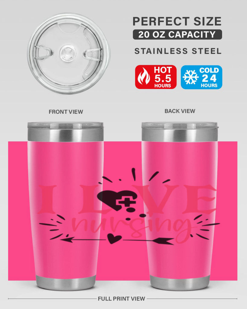 i love nursing Style Style 174#- nurse- tumbler
