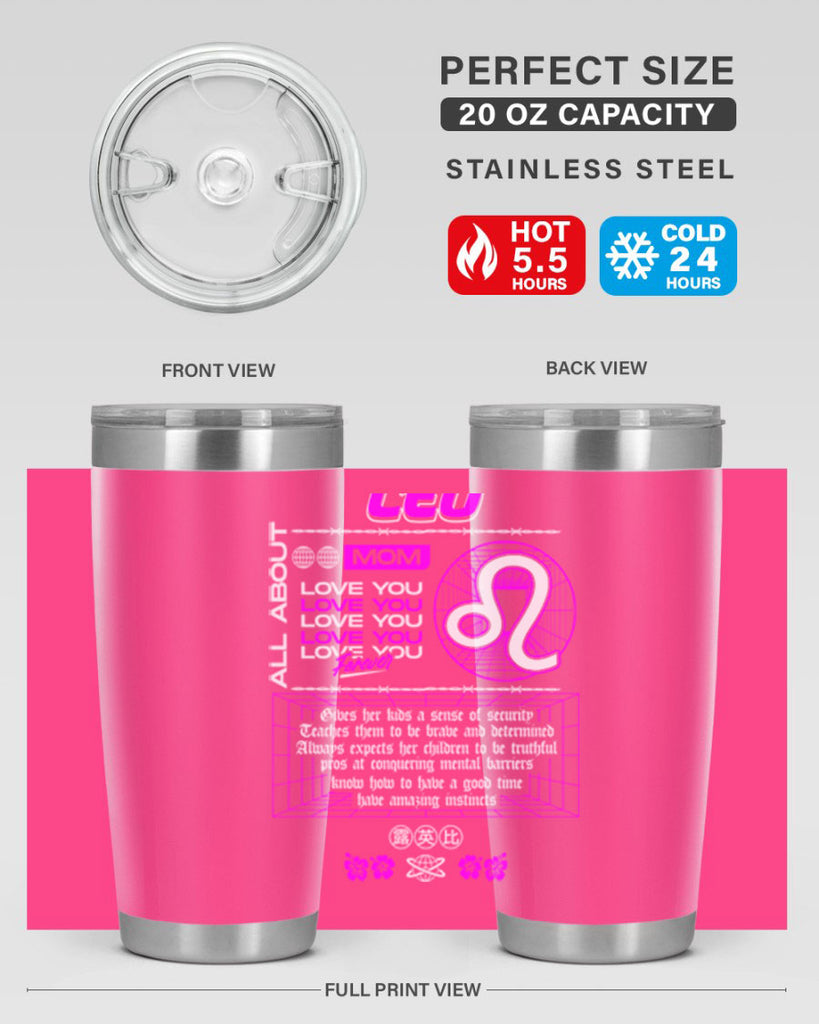 leo 308#- zodiac- Tumbler