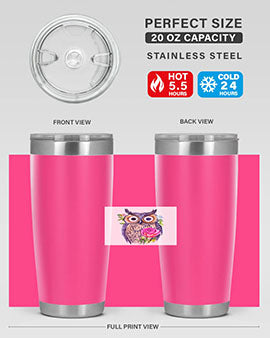 owl 13#- owl- Tumblers