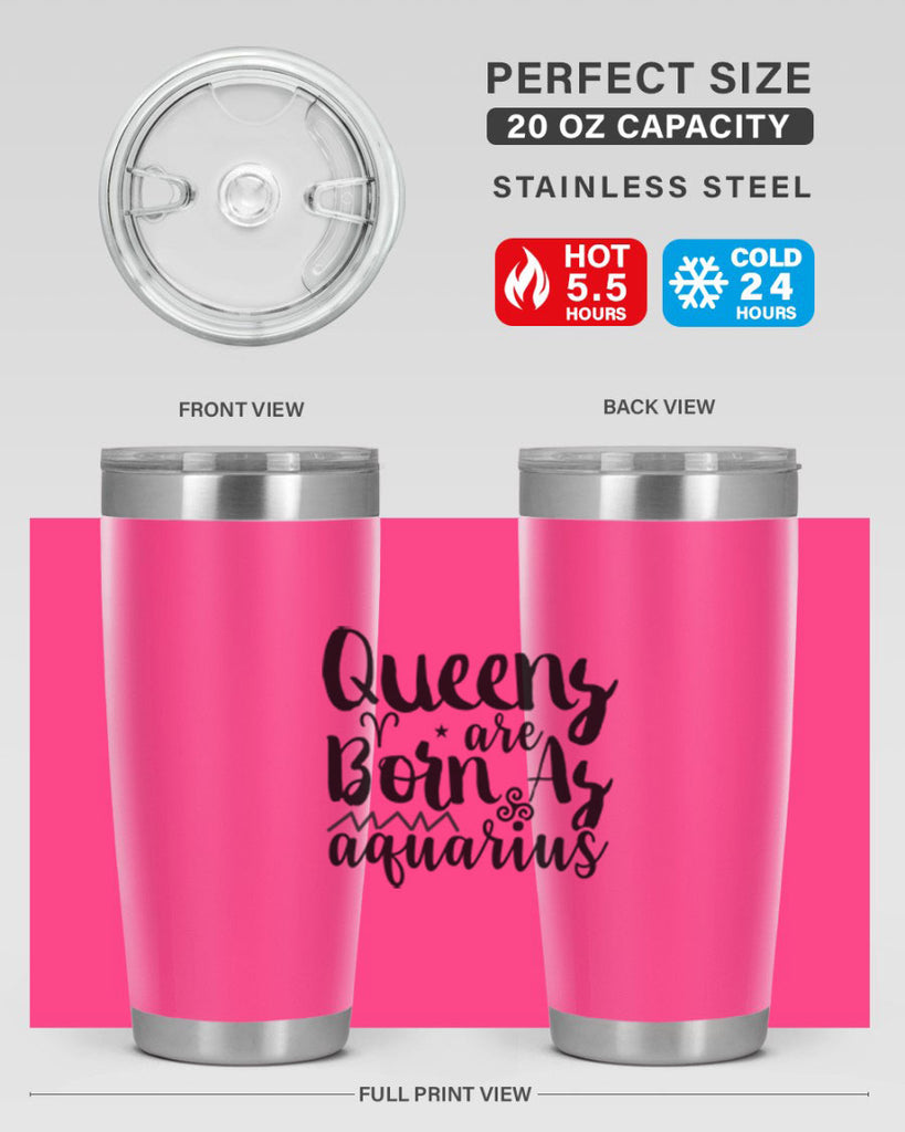 queens Are Born As Aquarius 383#- zodiac- Tumbler