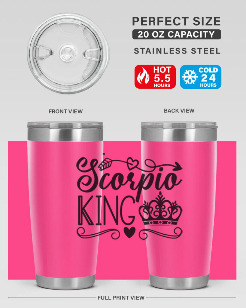 scorpio king 443#- zodiac- Tumbler
