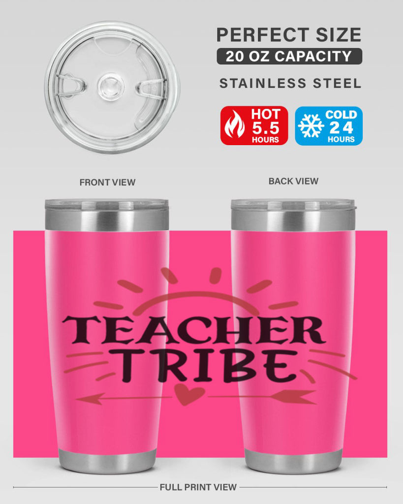 teacher tribe Style 201#- teacher- tumbler
