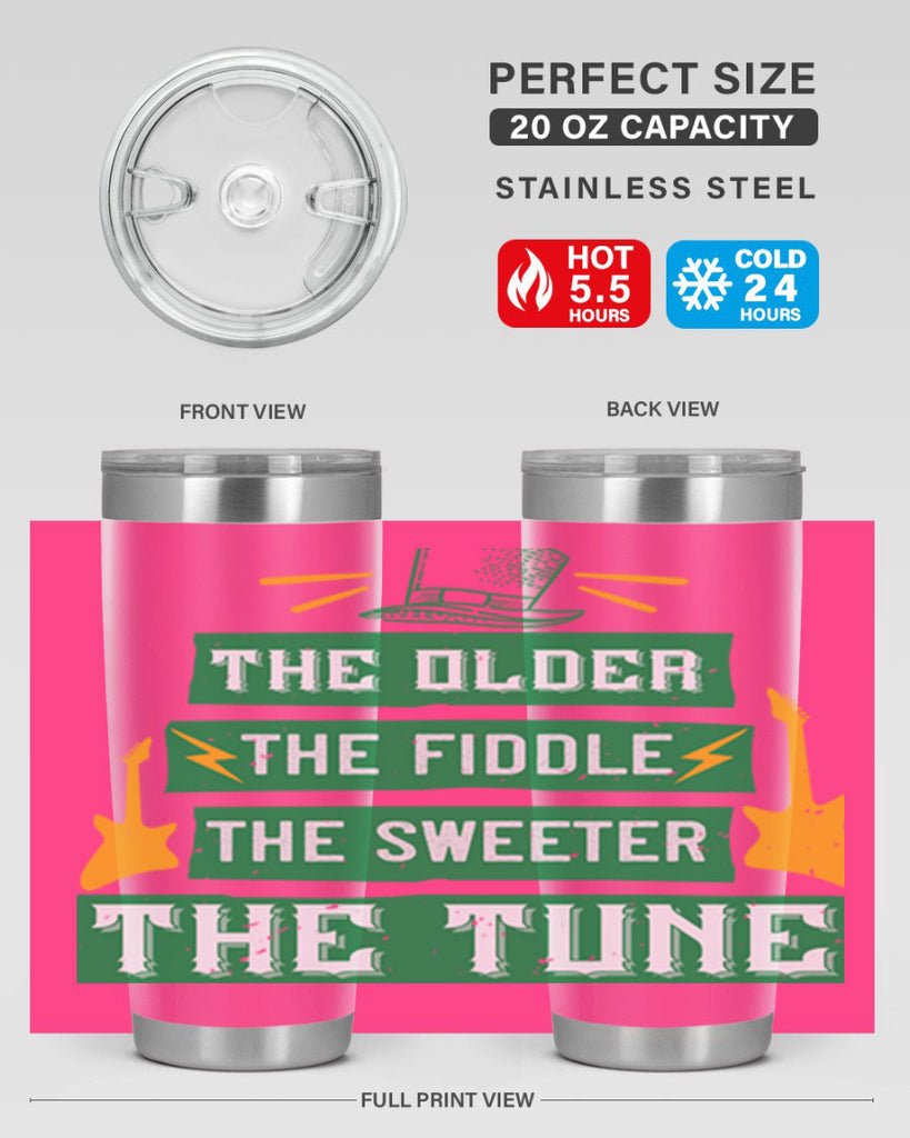 the older the fiddle the sweetrt the tune Style 9#- St Patricks Day- Tumbler