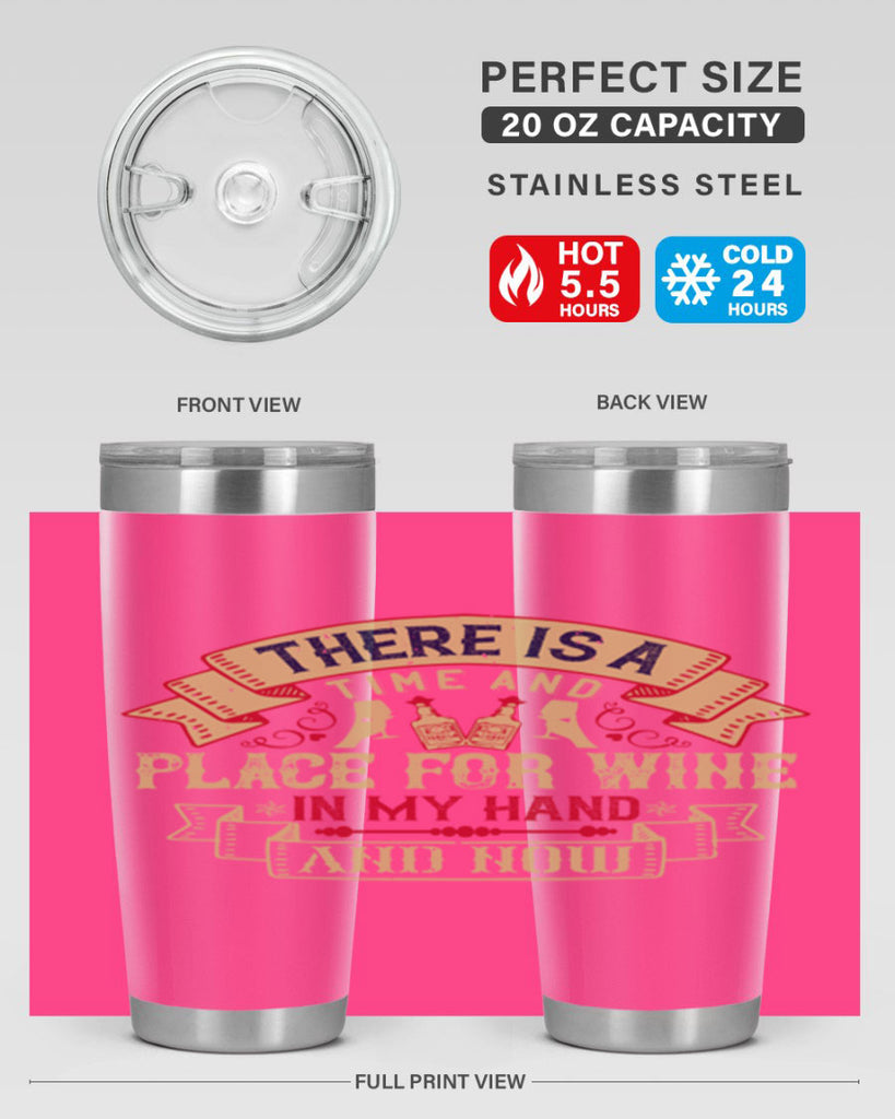 there is a time and place for wine in my hand and now 26#- drinking- Tumbler