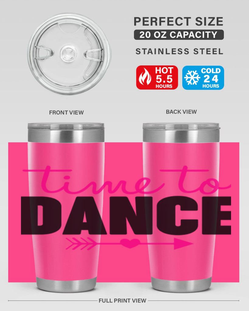 time to dance 83#- ballet- Tumbler