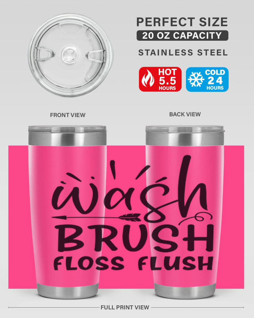 wash brush floss flush 73#- kitchen- Tumbler
