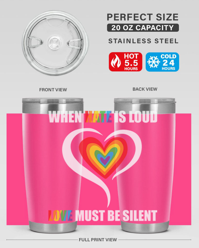 when hate is loud love lgbt 3#- lgbt- Tumbler