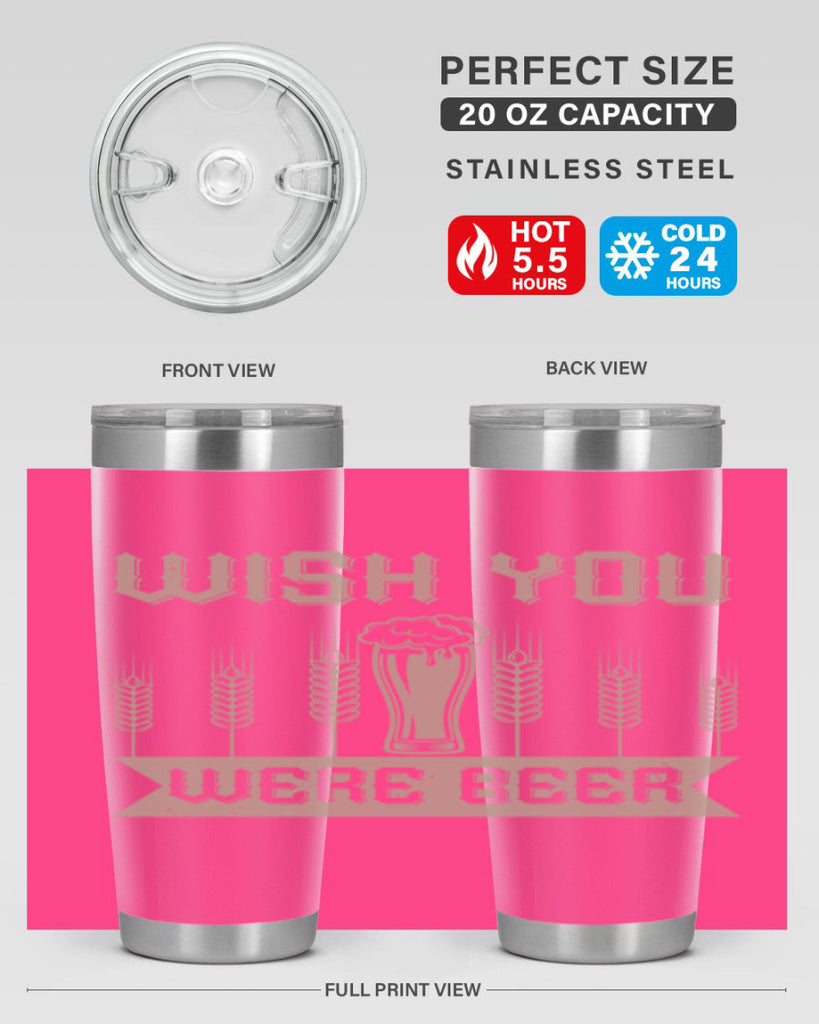wish you were beerr 1#- beer- Tumbler